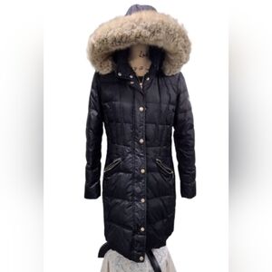 ✨HPx2✨Michael Kors Ladies Black Puffer Winter Coat Water-resistant (Size L)